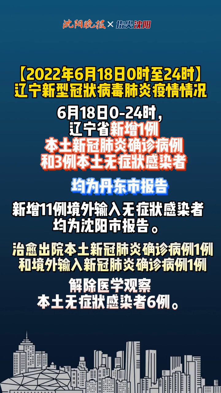 沈阳最新肺炎疫情今日动态